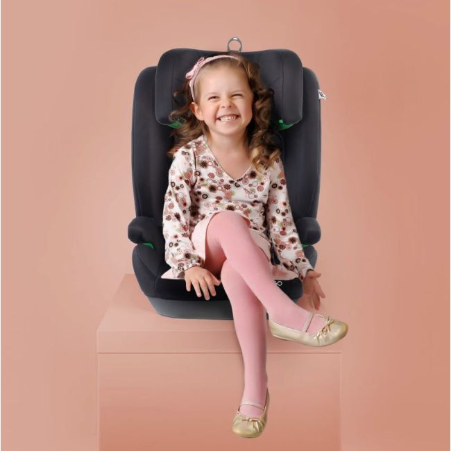 Babygo - scaun auto safechild2 black, 100-150 cm, certificat r129 bbbbgo-3851