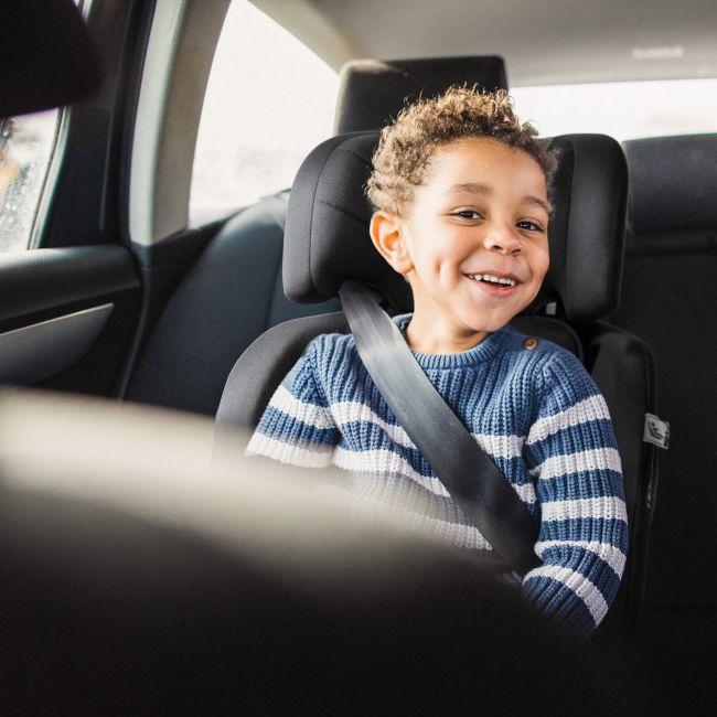Babygo - scaun auto safechild2 black, 100-150 cm, certificat r129 bbbbgo-3851