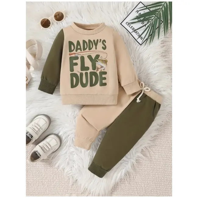 Costumas pentru baietei - daddy's fly dude mdtu70-de