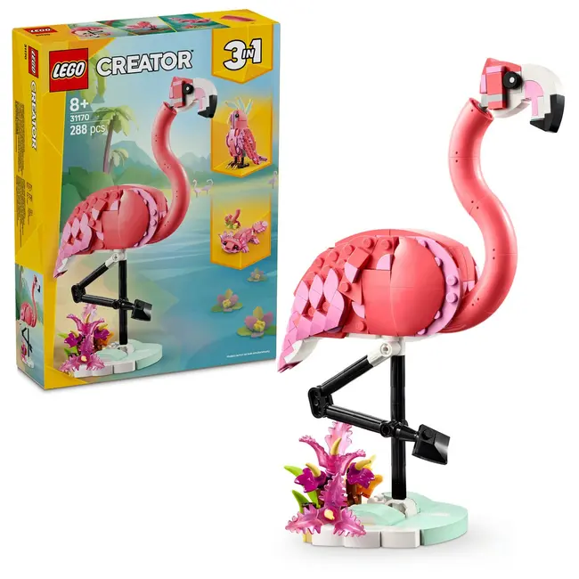 LEGO CREATOR ANIMALE SALBATICE FLAMINGO ROZ 31170 VIVLEGO31170