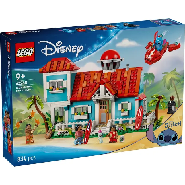LEGO DISNEY CASA DE PE PLAJA A LUI LILO SI STITCH 43268 VIVLEGO43268
