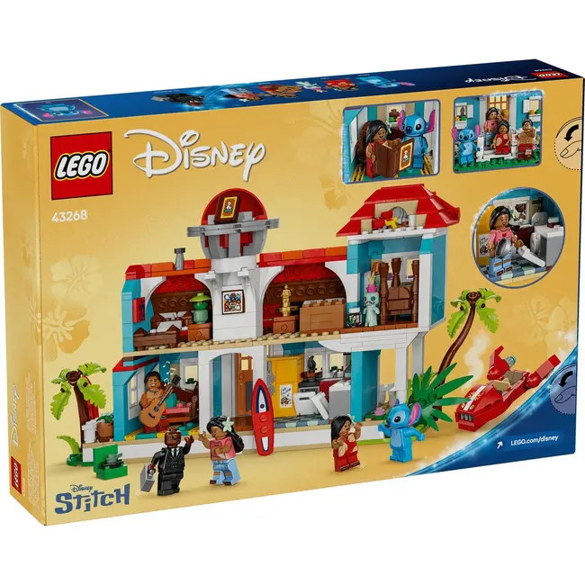 LEGO DISNEY CASA DE PE PLAJA A LUI LILO SI STITCH 43268 VIVLEGO43268