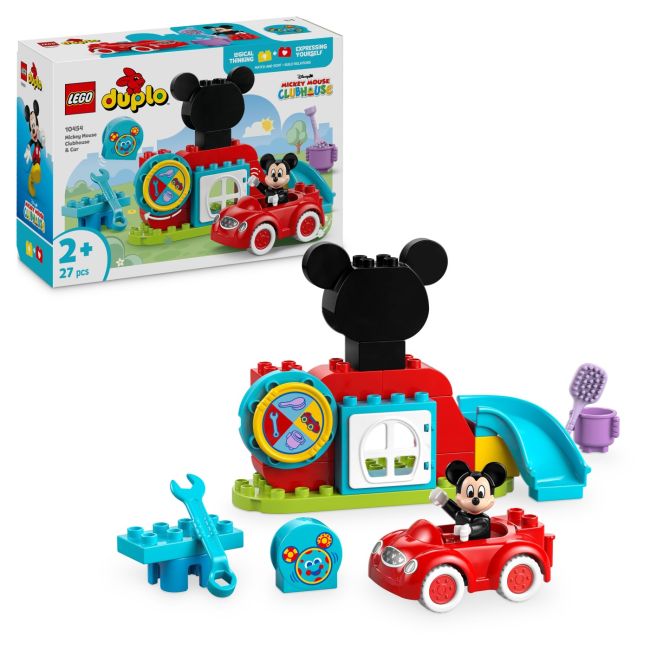 LEGO DUPLO CLUBUL SI MASINA LUI MICKEY MOUSE 10454 VIVLEGO10454