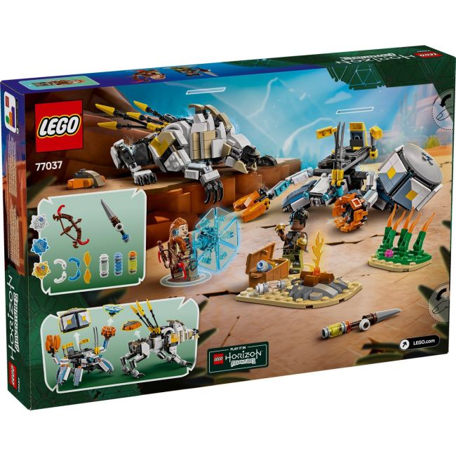 LEGO HORIZON ADVENTURES ALOY SI VARL VS SHELL WALKER SI SAWTOOTH 77037 VIVLEGO77037