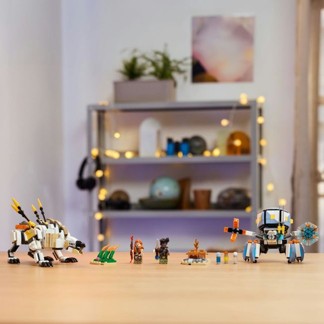 LEGO HORIZON ADVENTURES ALOY SI VARL VS SHELL WALKER SI SAWTOOTH 77037 VIVLEGO77037