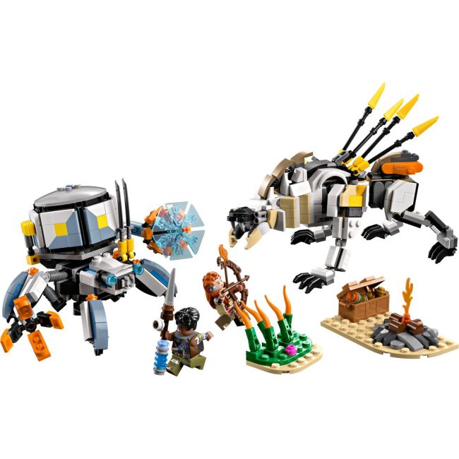 LEGO HORIZON ADVENTURES ALOY SI VARL VS SHELL WALKER SI SAWTOOTH 77037 VIVLEGO77037
