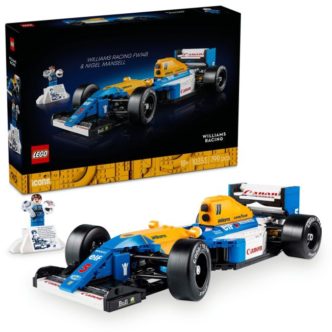 LEGO ICONS WILLIAMS RACING FW14B SI NIGEL MANSELL 10353 VIVLEGO10353