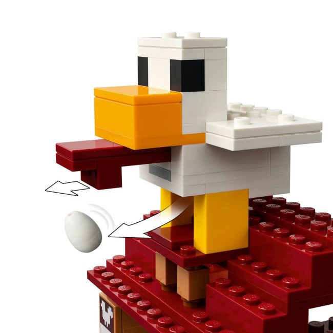 LEGO MINECRAFT ATACUL BALOANELOR GHAST ASUPRA SATULUI 21273 VIVLEGO21273