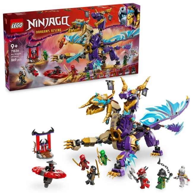 LEGO NINJAGO DRAGONUL CONCENTRARII ARC 71836 VIVLEGO71836