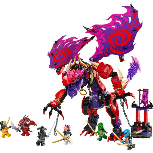 LEGO NINJAGO DRAGONUL HAOSULUI THUNDERFANG 71832 VIVLEGO71832