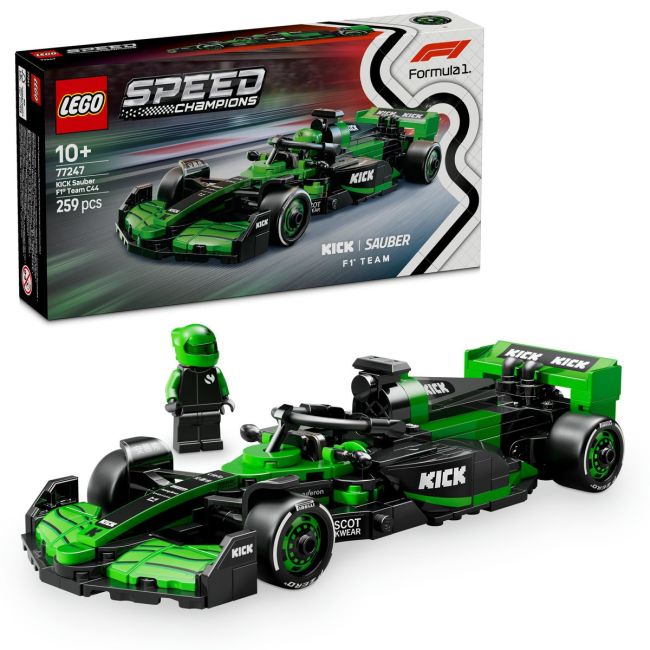 LEGO SPEED CHAMPIONS MASINA DE CURSE F1 KICK SAUBER 77247 VIVLEGO77247