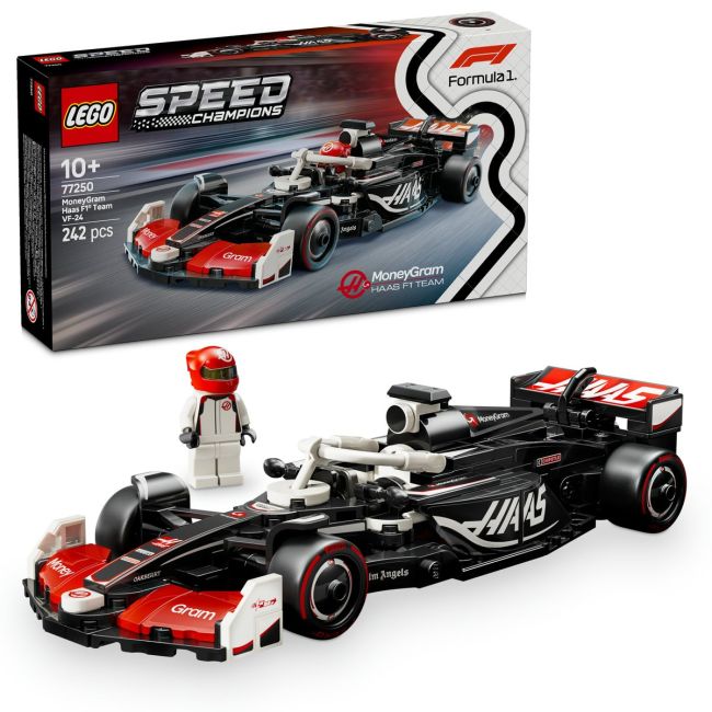 LEGO SPEED CHAMPIONS MASINA DE CURSE F1 MONEYGRAM HAAS VF-24 77250 VIVLEGO77250