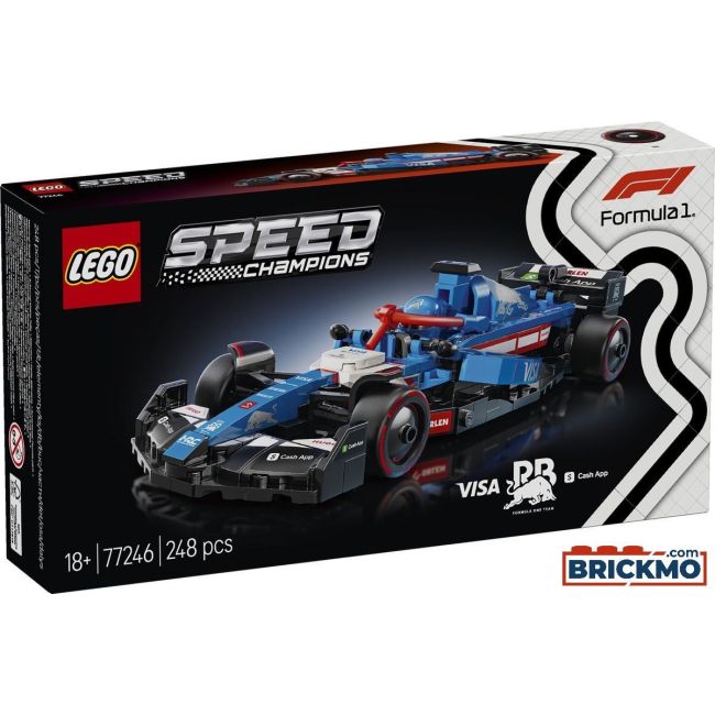 LEGO SPEED CHAMPIONS MASINA DE CURSE F1 VISA CASH APP RB VCARB 01 77246 VIVLEGO77246