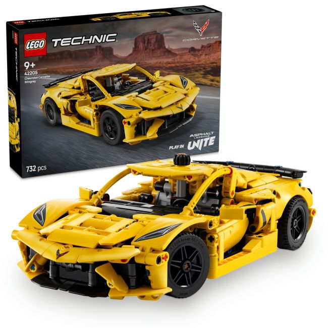LEGO TECHNIC CHEVROLET CORVETTE STINGRAY 42205 VIVLEGO42205