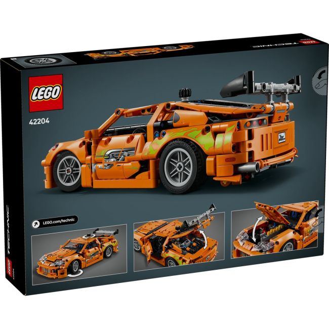 LEGO TECHNIC FAST AND FURIOUS TOYOTA SUPRA MK4 42204 VIVLEGO42204