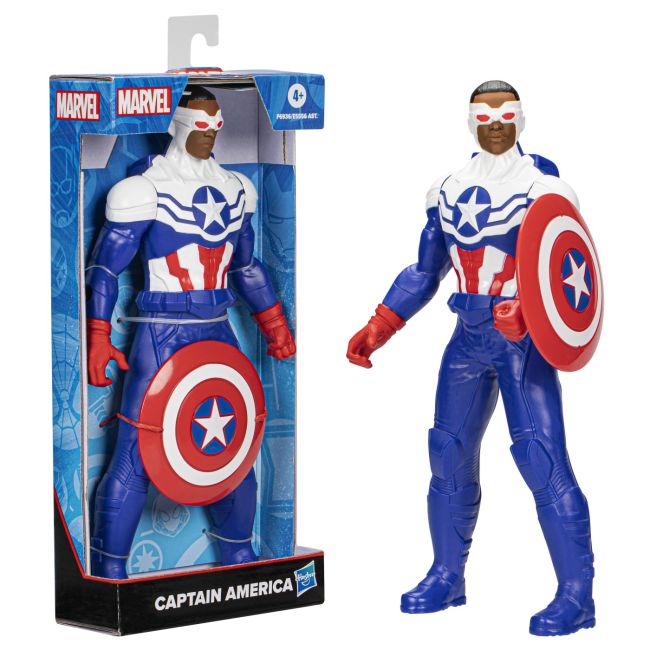 MARVEL AVENGERS FIGURINA CAPTAIN AMERICA ALBASTRU DESCHIS 24CM VIVE5556_F6936