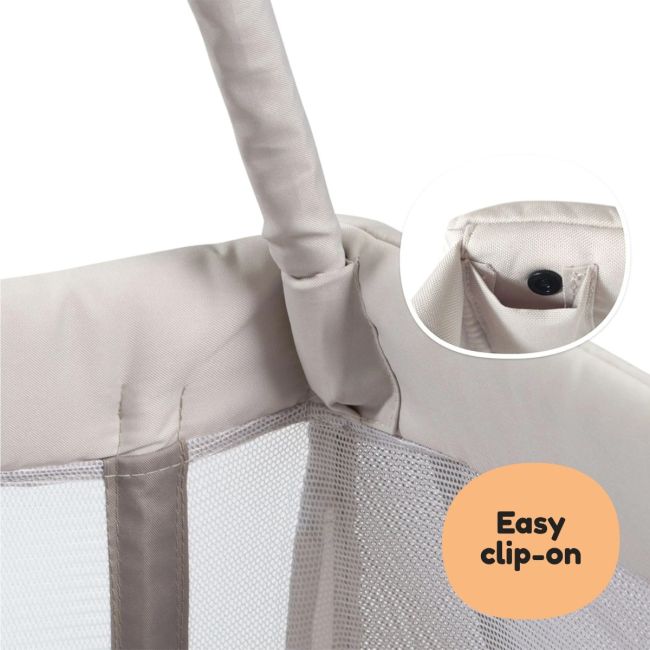 Aeromoov, Arcada de jucarii, pentru patut pliant de calatori, White Sand TNAATC-PLAY-WS