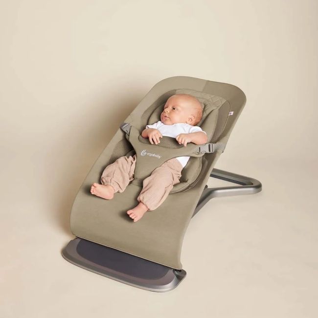 Balansoar pentru copii 3 in 1 Evolve Soft Olive TNAEVLBNCSFTOLV