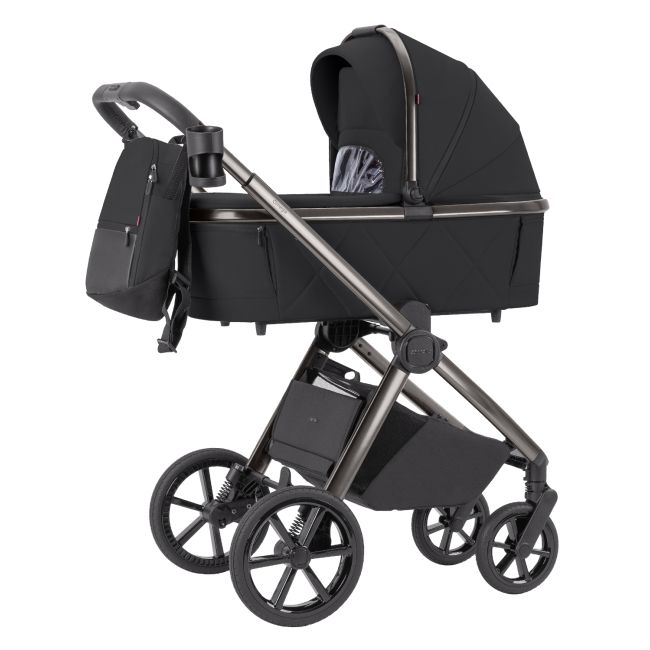Carucior 2 in 1 (max. 22 Kg) Carrello OMEGA Absolute Black PMICCRL-6530/1-BLACK