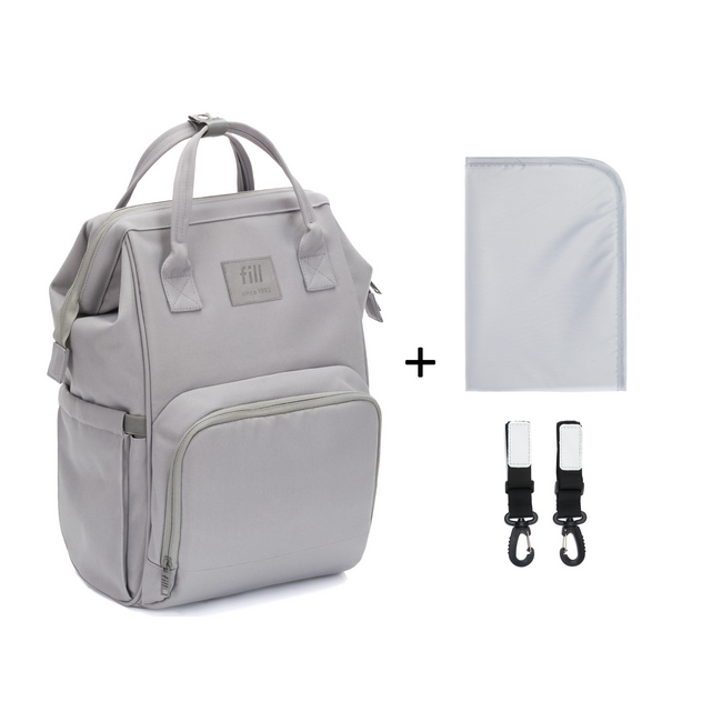 Geanta rucsac Barcelona Stone Grey Fillikid