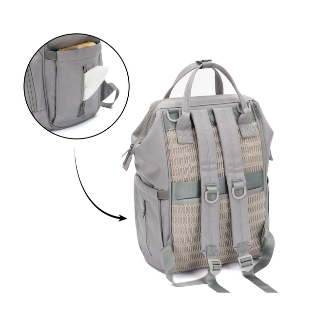 Geanta rucsac Barcelona Stone Grey Fillikid