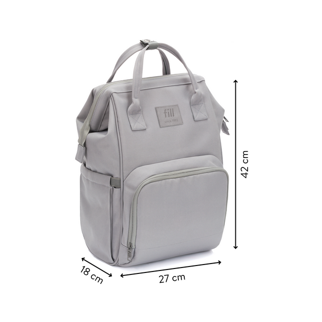 Geanta rucsac Barcelona Stone Grey Fillikid