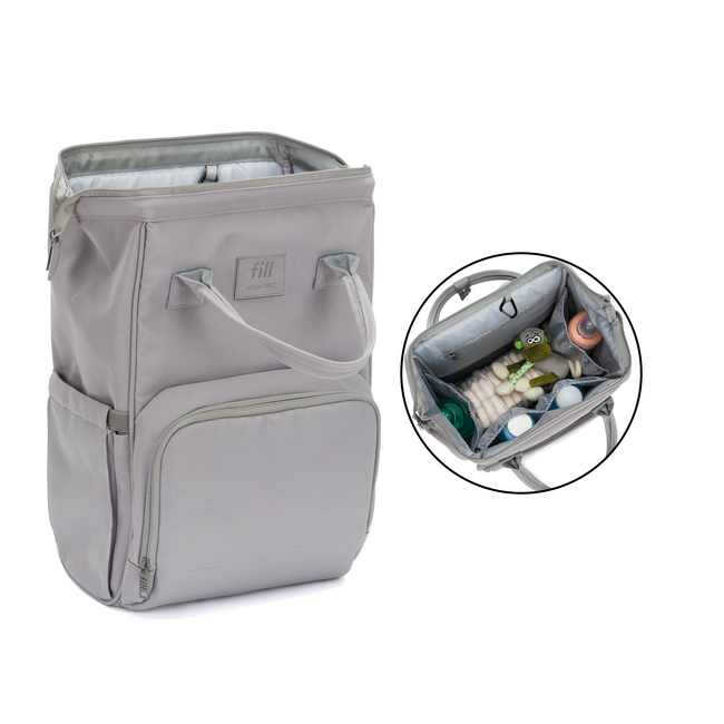Geanta rucsac Barcelona Stone Grey Fillikid