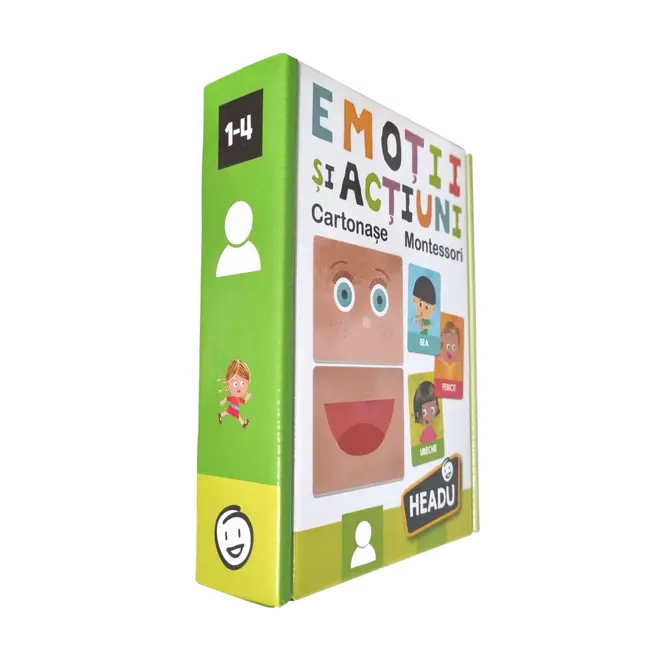 Headu Montessori - Carti Emotii Si Actiuni In Romana ARTHE53139
