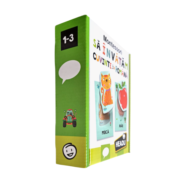 Headu Montessori - Sa Invatam Cuvinte In Romana ARTHE53115