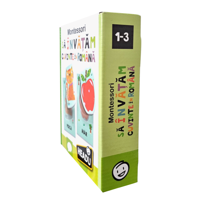 Headu Montessori - Sa Invatam Cuvinte In Romana ARTHE53115