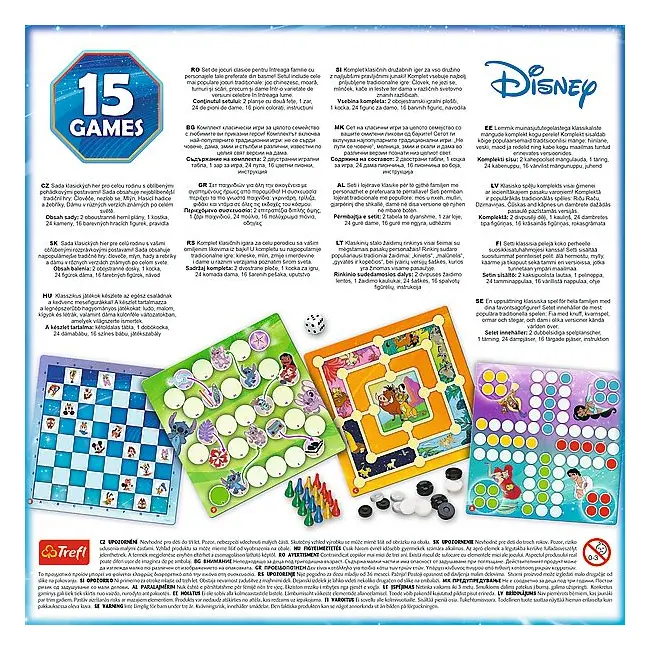JOC DE SOCIETATE DISNEY COLECTIE 15 JOCURI VIV02583