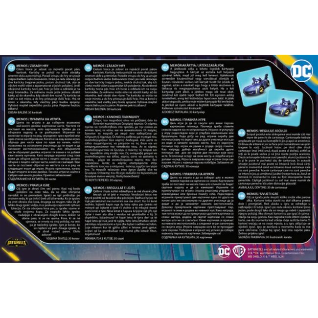 JOC MEMOS MINI BATWHEELS VIV02706