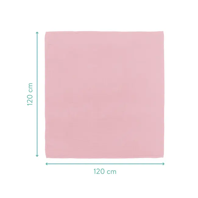 Muselina Swaddle de infasat, 120x120 cm Rose Fillikid