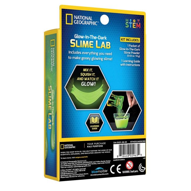 National Geographic - Kit Creativ Invata Sa Faci Propriul Slime ARTNG29639