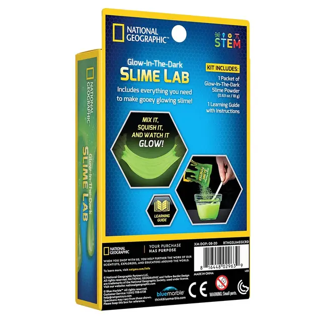 National Geographic - Kit Creativ Invata Sa Faci Propriul Slime ARTNG29639