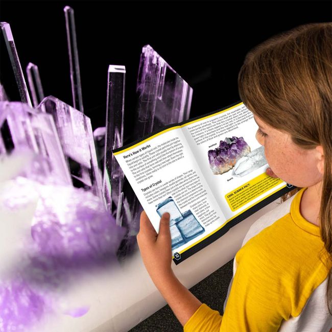 National Geographic - Kit Creativ Laborator De Crestere Cristale Violet ARTNG29684