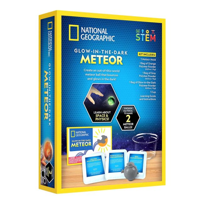 National Geographic - Kit Creativ Meteorit Care Straluceste In Intuneric ARTNG22817
