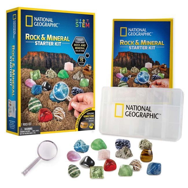 National Geographic - Kit Creativ Roci Si Minerale ARTNG29752