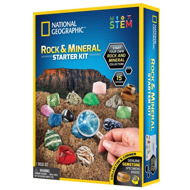 National Geographic - Kit Creativ Roci Si Minerale ARTNG29752