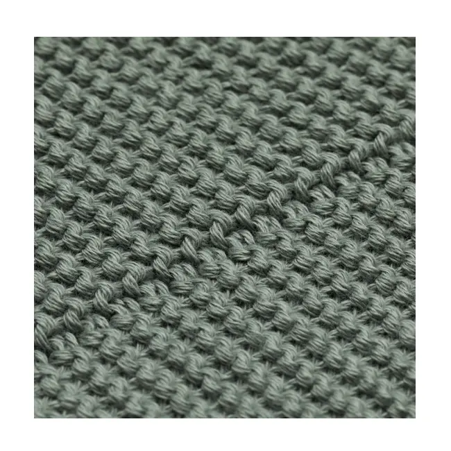 Patura tricotata Green, 100% bumbac organic, 80x100 cm, Fillikid