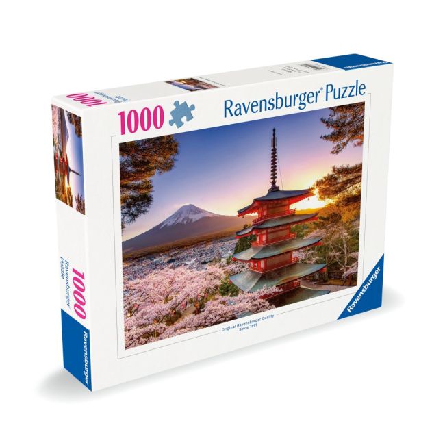 Ravensburger - Puzzle Fuji ciresi infloriti 1000 piese design nou ARTRVSPA00582