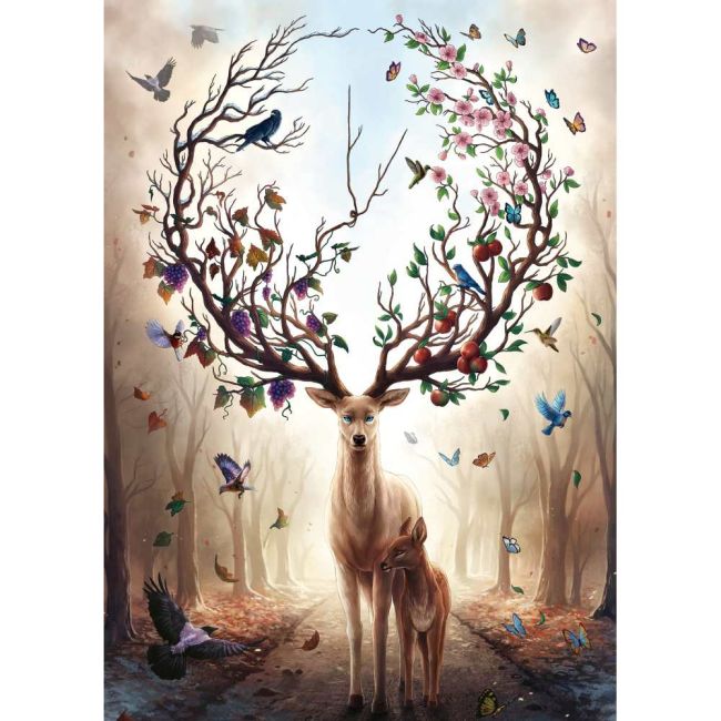 Ravensburger - Puzzle cerb fantastic 1000 piese design nou ARTRVSPA00459