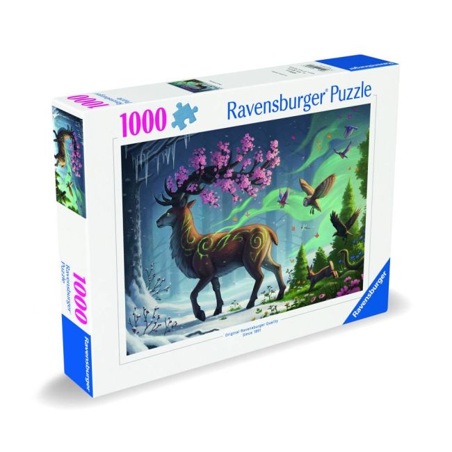 Ravensburger - Puzzle cerb in padure 1000 piese design nou ARTRVSPA00616
