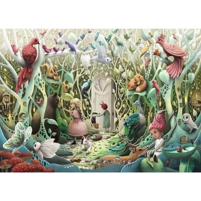 Ravensburger - Puzzle gradina secreta 1000 piese design nou ARTRVSPA00542