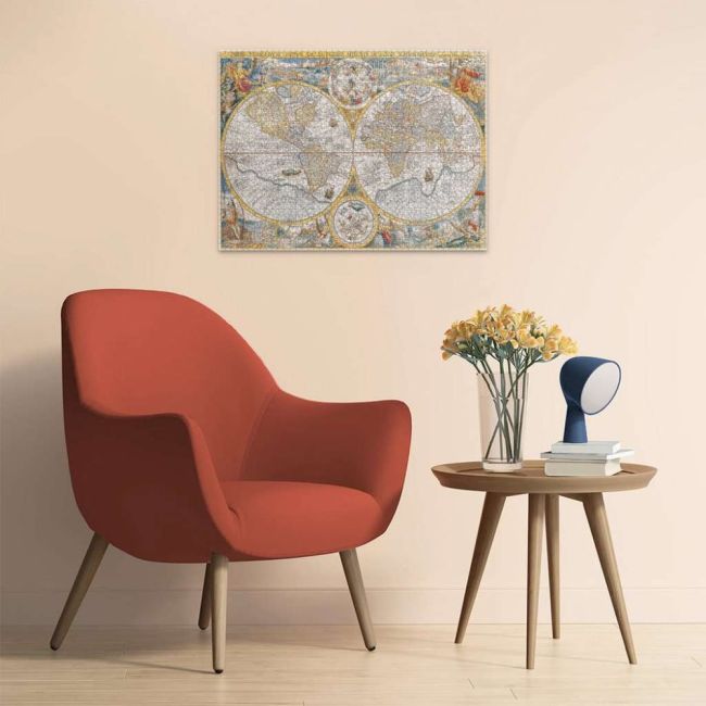 Ravensburger - Puzzle harta istorica 1500 piese design nou ARTRVSPA00716