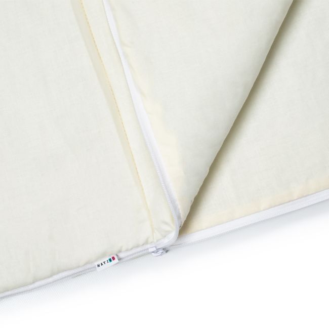 Sac de dormit de bumbac cu perna si fermoar 140x75 cm Nativo Dreams Bej PMICNAT-D/SDK-BEJ