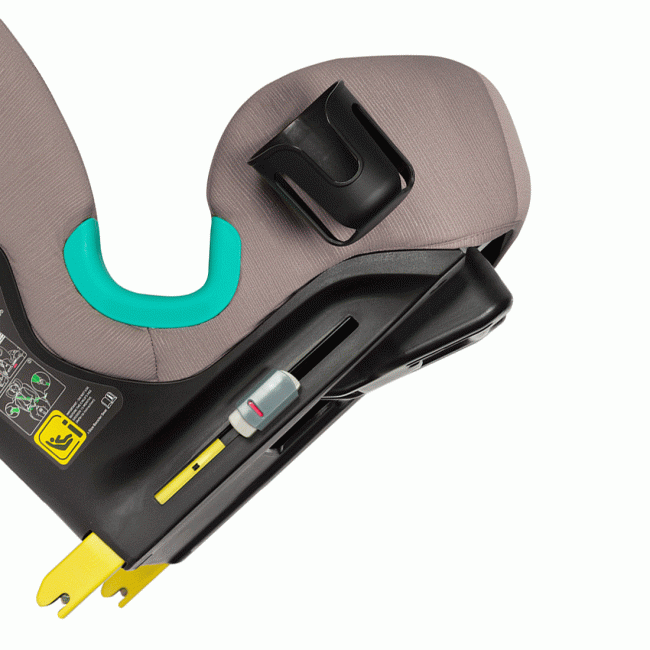 Scaun auto Isofix, 2 pozitii de inclinare, Top Tether, Carrello YUKON I-Size 76-150 cm Midnight Black PMICCRL-15808-MNBLACK
