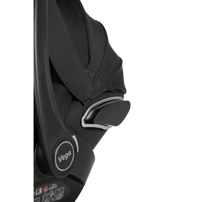 Scaun auto cu inclinare reglabila grupa 0+ Carrello VEGA 40-87 cm I-Size Absolute Black PMICCRL-14101-ABBLACK