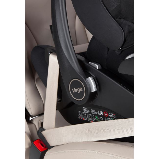 Scaun auto cu inclinare reglabila grupa 0+ Carrello VEGA 40-87 cm I-Size Absolute Black PMICCRL-14101-ABBLACK