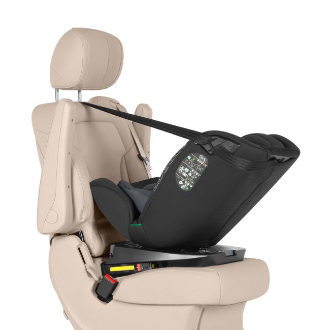 Scaun auto rotativ 360°, SPS, Top Tether, Carrello UNITY i-SIZE 40-150 cm ISOFIX Accord Grey PMICCRL-17010-ACGREY